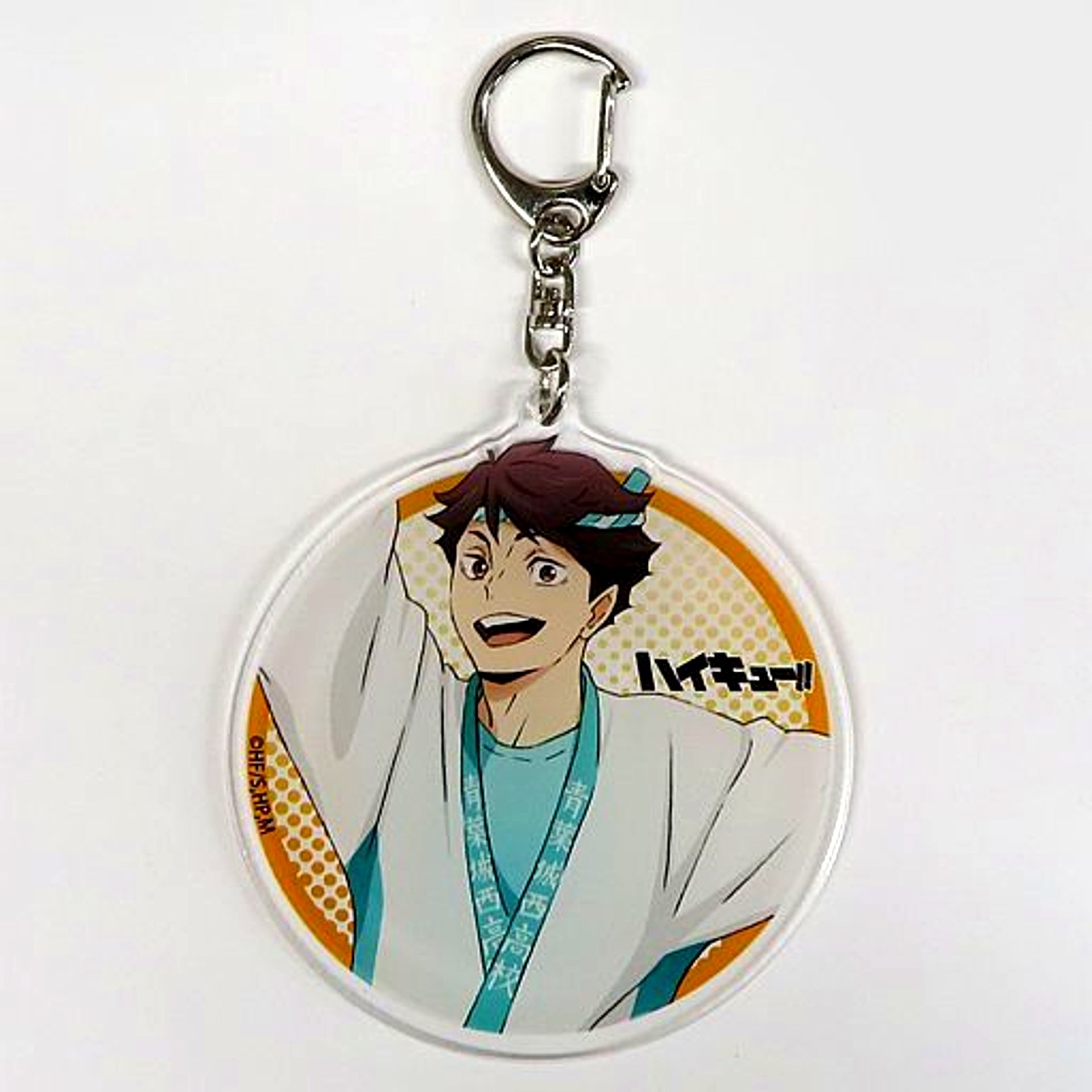 Tooru Oikawa Haikyu!! Week in Sendai Izumi Premium Outlets Acrylic Keychain [USED]