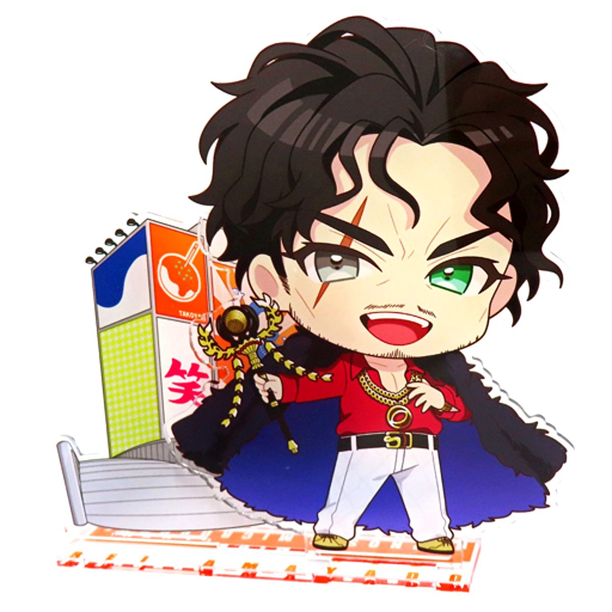 Rei Amayado Hypnosis Mic: Division Rap Battle Big Acrylic Stand Osaka Division x HEP FIVE [USED]