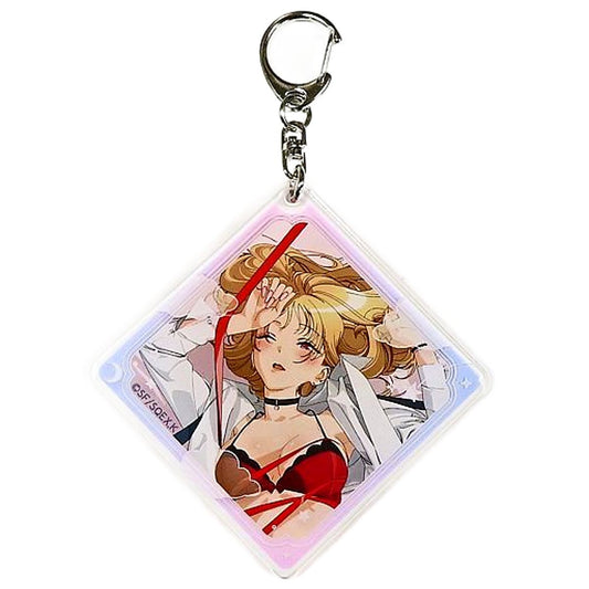 My Dress-Up Darling Marin Kitagawa Uniform Online Kuji Acrylic Keychain Kujibikido Limited 10ren Set Purchase Bonus Keychains [USED]