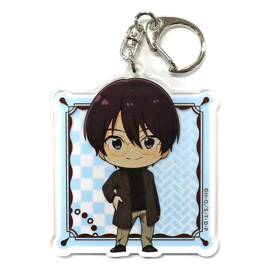 Shinichiro Isumi Chibi Chara Hikaru no Go Online Kuji Hokuto Cup Ver. Acrylic Keychain Kujibikido Limited Prize C-8 [USED]