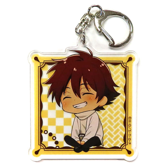 Le Ping Chibi Character Hikaru no Go Kujibikido Online Kuji Hokuto Cup Ver. C-9 Prize Acrylic Keychain [USED]