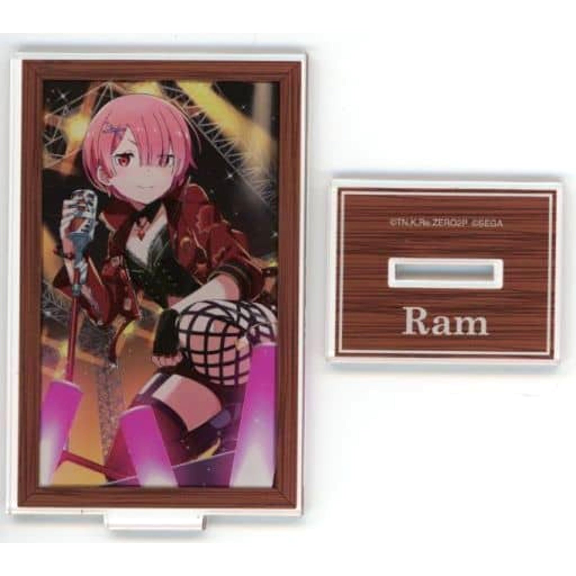 Re:ZERO -Starting Life in Another World- Lost in Memories Ram Scorching Idol Sega Lucky Kuji Online Part 2 Acrylic Stand Prize C-2 [USED]
