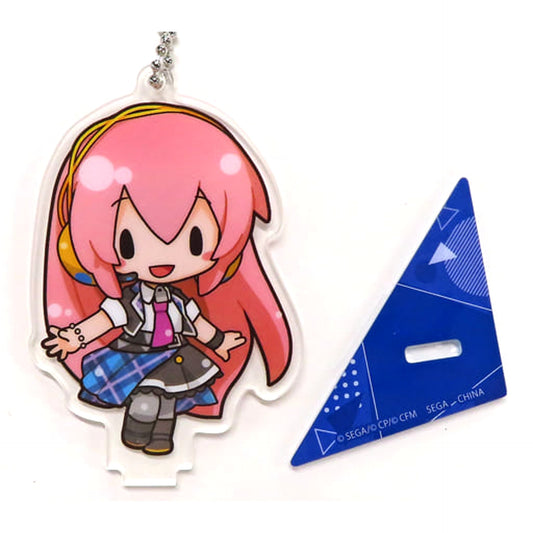 Hatsune Miku: Colorful Stage! Megurine Luka Classroom SEKAI Acrylic Keychain with Stand Vol.1 Acrylic Item [USED]
