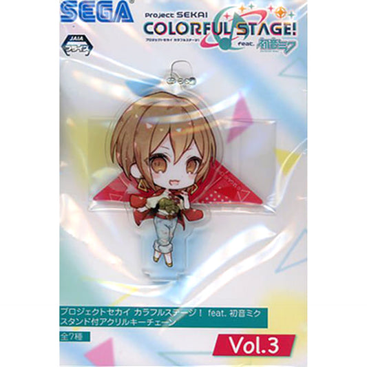 Hatsune Miku: Colorful Stage! Meiko Street SEKAI Acrylic Keychain with Stand Vol.3 Acrylic Item [USED]