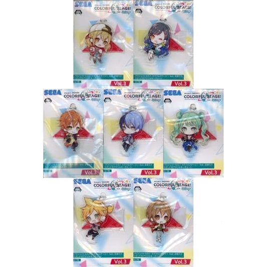 Hatsune Miku: Colorful Stage! Kohane Azusawa & Others All 7 Types Set Acrylic Keychain with Stand Vol.3 Acrylic Item [USED]