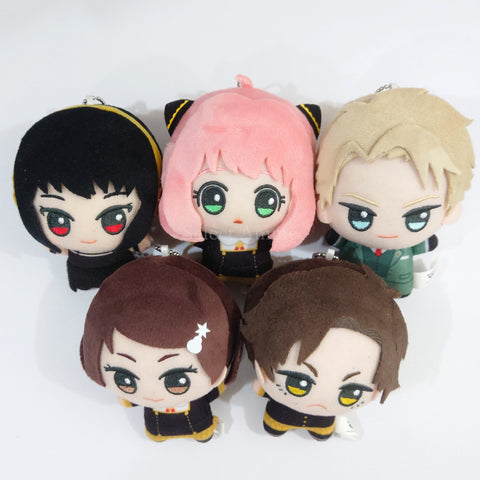 SPY x FAMILY Anya Forger & Others Chibigurumi All 5 Types Set Keychains [USED] — photo 1