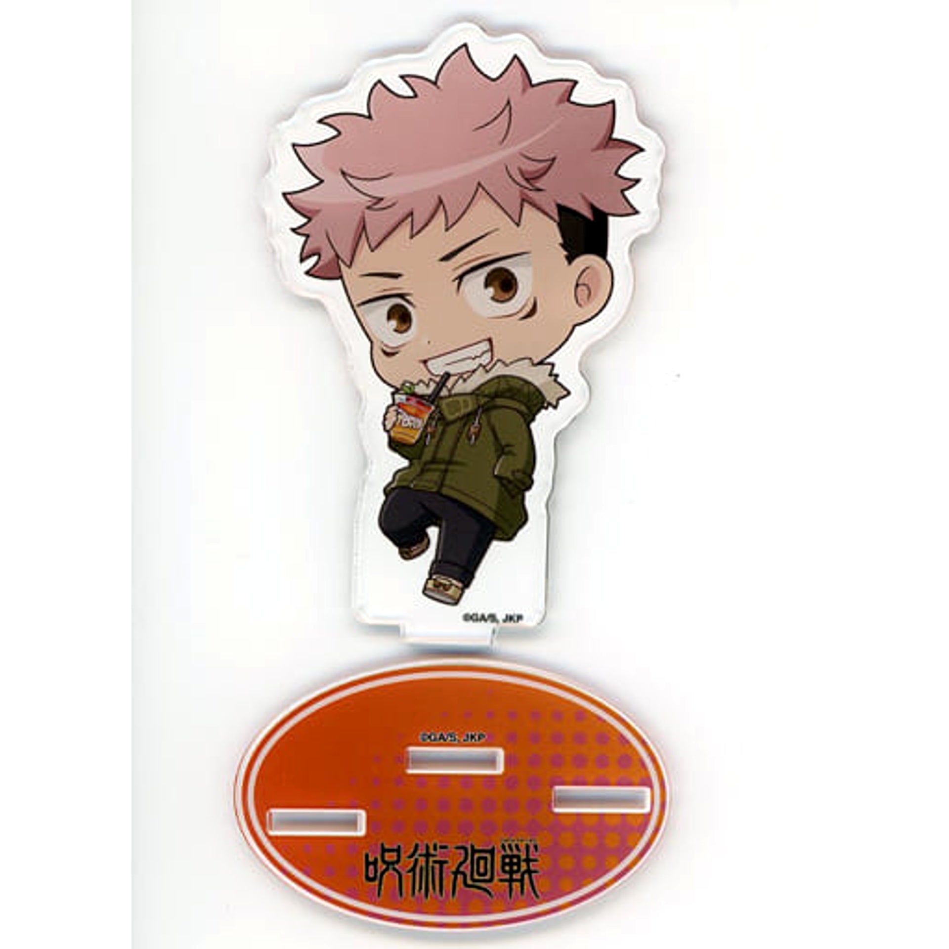 Jujutsu Kaisen x CharaDri Yuji Itadori Chibi Character Acrylic Stand A Acrylic Stands [USED]