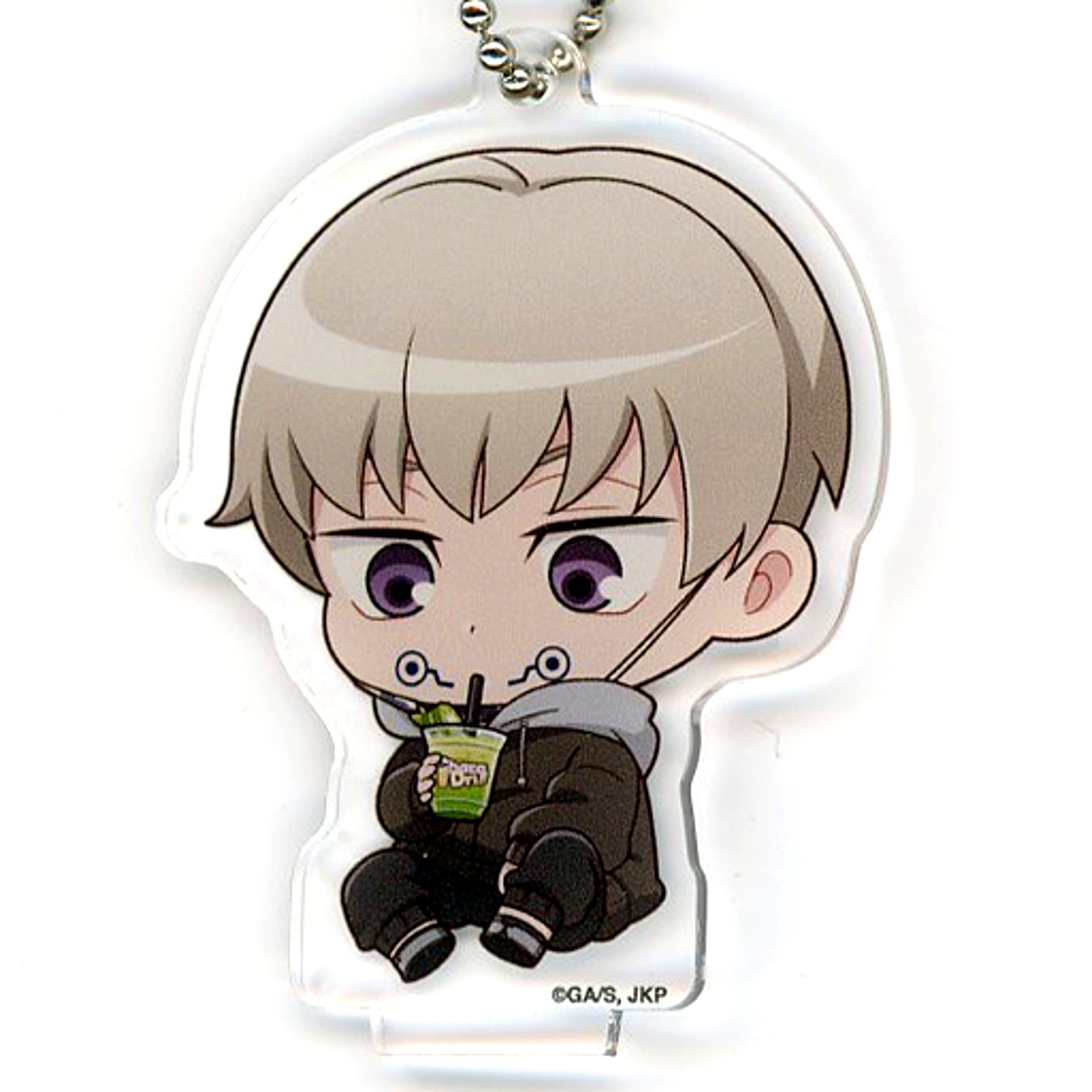 Toge Inumaki Jujutsu Kaisen x CharaDri!! Chibi Character Acrylic Keychain B [USED]