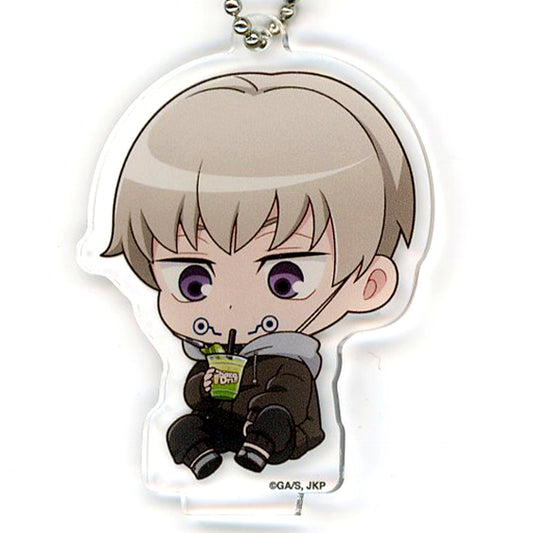Toge Inumaki Jujutsu Kaisen x CharaDri!! Chibi Character Acrylic Keychain B [USED]