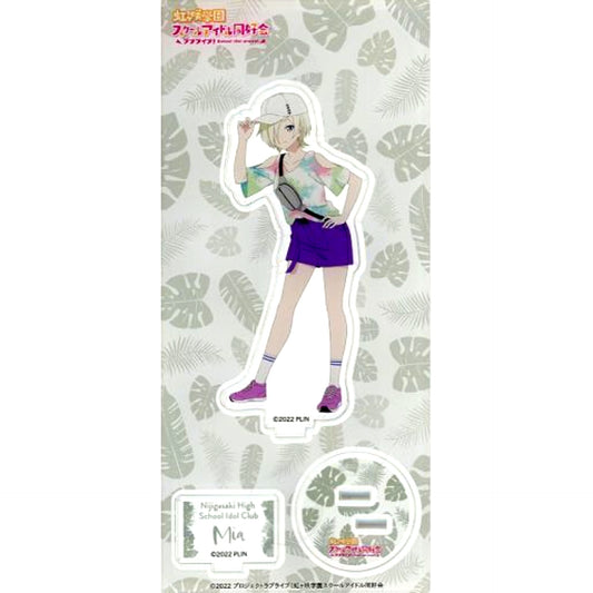 Mia Taylor Acrylic Stand Summer Uniform Love Live! Nijigasaki High School Idol Club [USED]