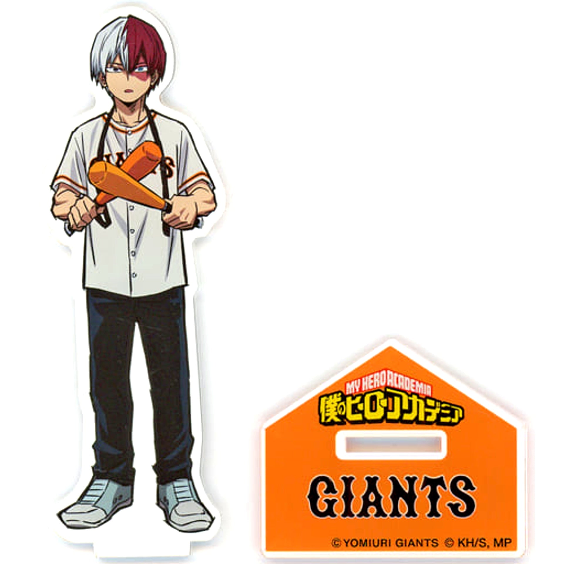 Shoto Todoroki My Hero Academia GIANTS x My Hero Academia Limited Illustration Acrylic Stand [USED]