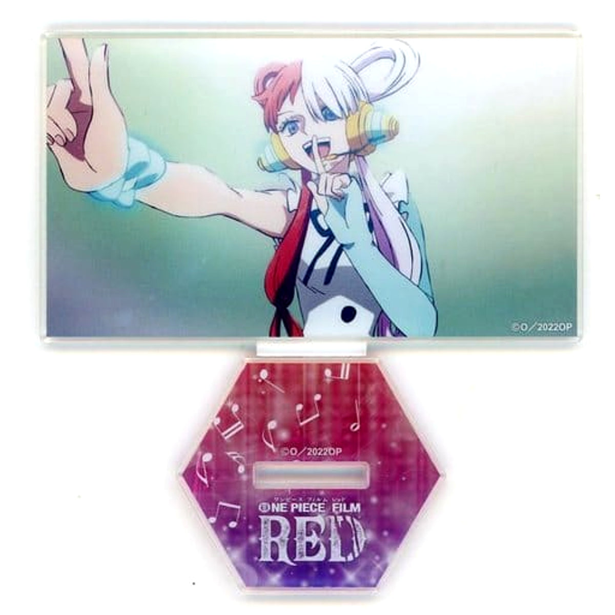 One Piece Uta Trading Scene Photo Acrylic Stand Film Red UTA LIVE New Genesis Acrylic Stands [USED]