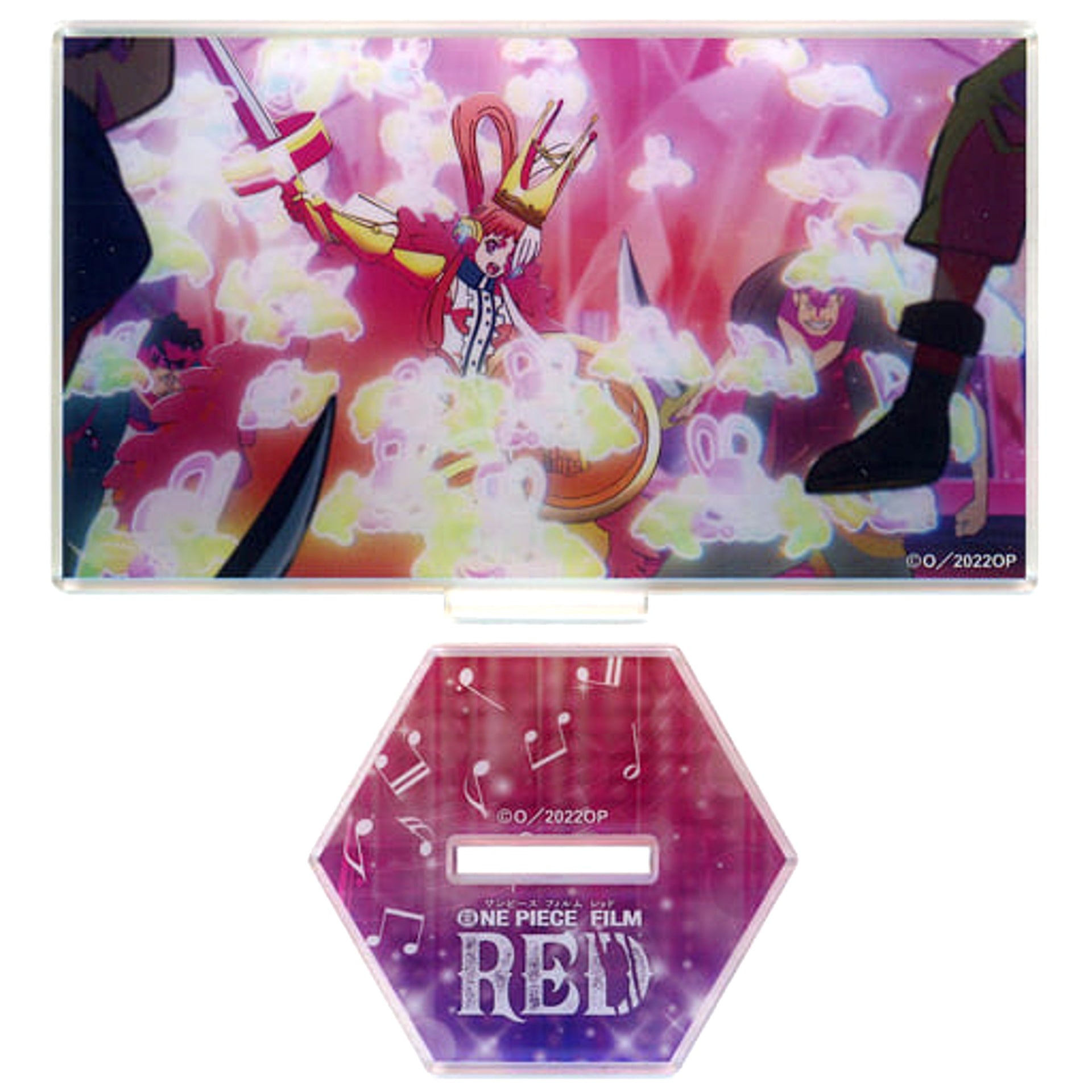 One Piece Film Red UTA LIVE 'NEW GENESIS' Uta Trading Scene Still Acrylic Stand Sword Acrylic Stands [USED]