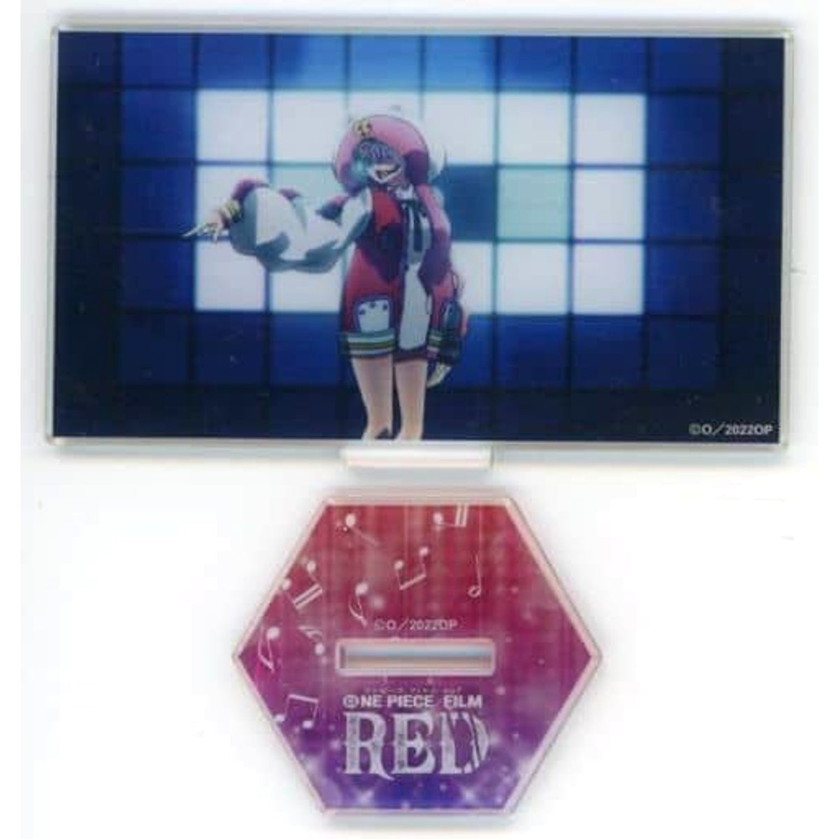 One Piece Film Red UTA LIVE 'NEW GENESIS' Uta Trading Scene Still Acrylic Stand Hood Acrylic Stands [USED]