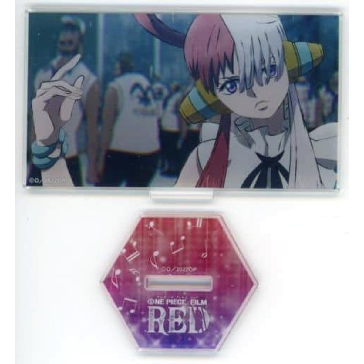 One Piece Film Red UTA LIVE 'NEW GENESIS' Uta Trading Scene Still Acrylic Stand In a Crowd Acrylic Stands [USED]