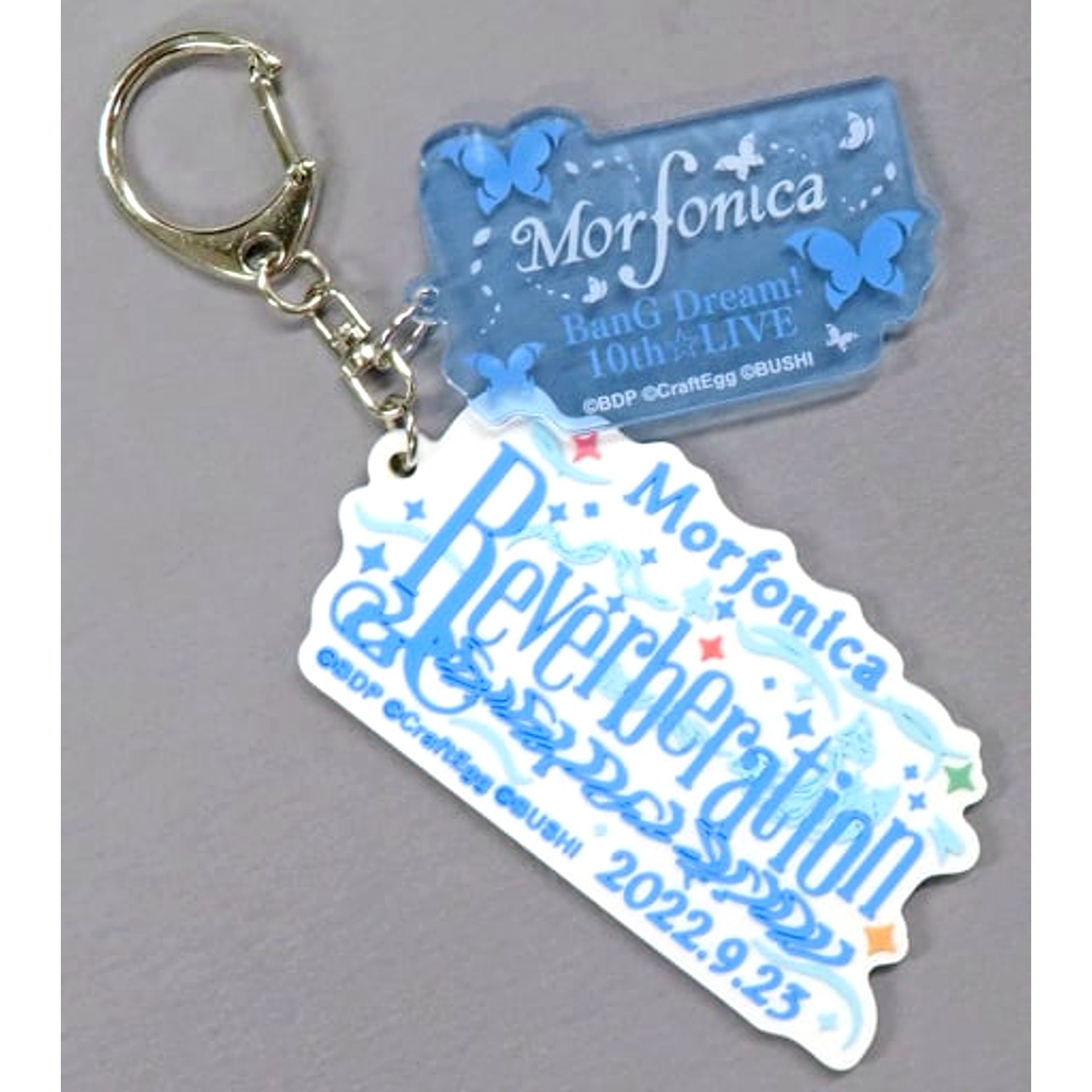 Morfonica BanG Dream! 10th LIVE DAY2 Reverberation Commemorative Keychain [USED]