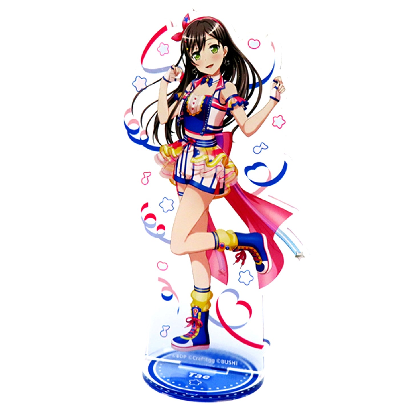Tae Hanazono BanG Dream! 10th LIVE DAY3: Poppin'Party Hoppin' Poppin' Dreamin'!! Acrylic Stand [USED]