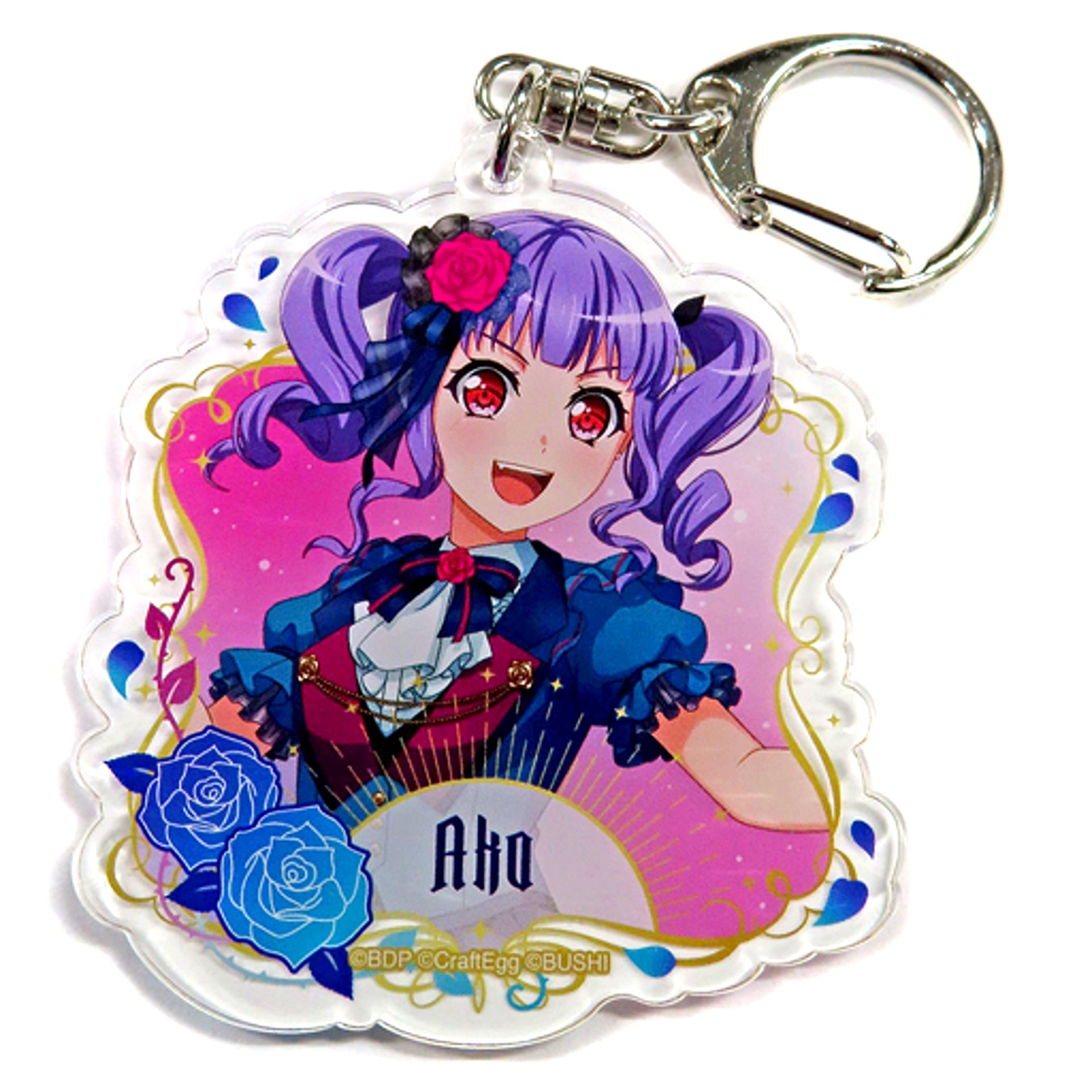 Ako Udagawa BanG Dream! 10th LIVE DAY1: Roselia Sonnenschein Acrylic Keychain [USED]