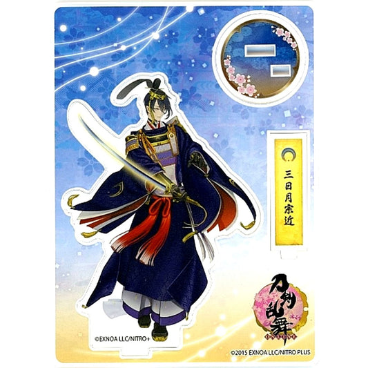 Mikazuki Munechika No.67 Touken Ranbu ONLINE Acrylic Figure Kiwami Battle [USED]