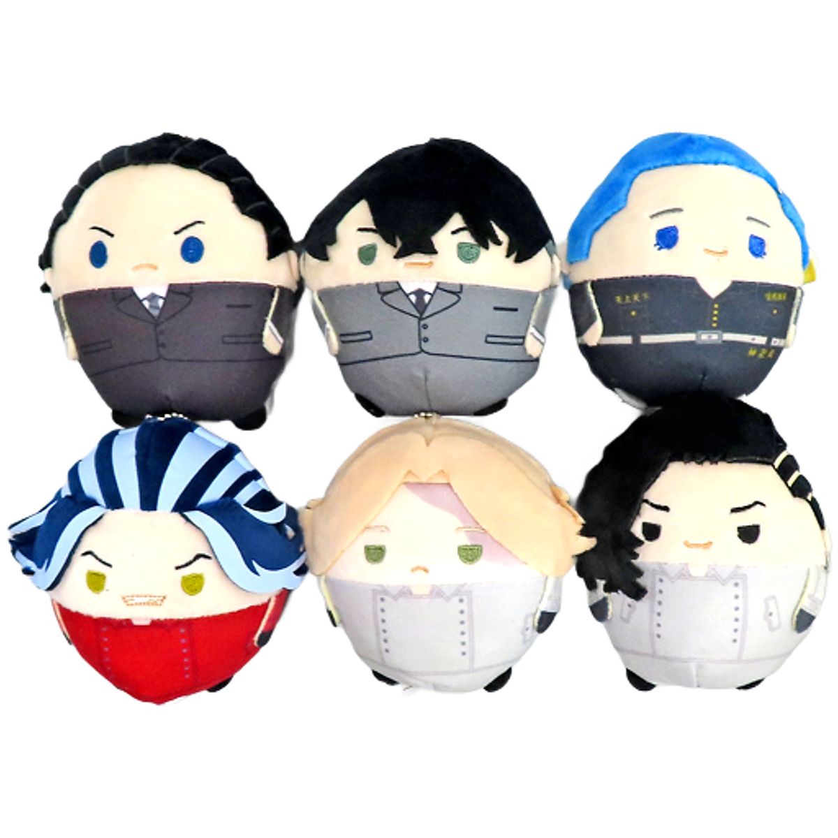 Chifuyu Matsuno & Others Tokyo Revengers All 6 Types Set Fuwakororin 4 [USED]