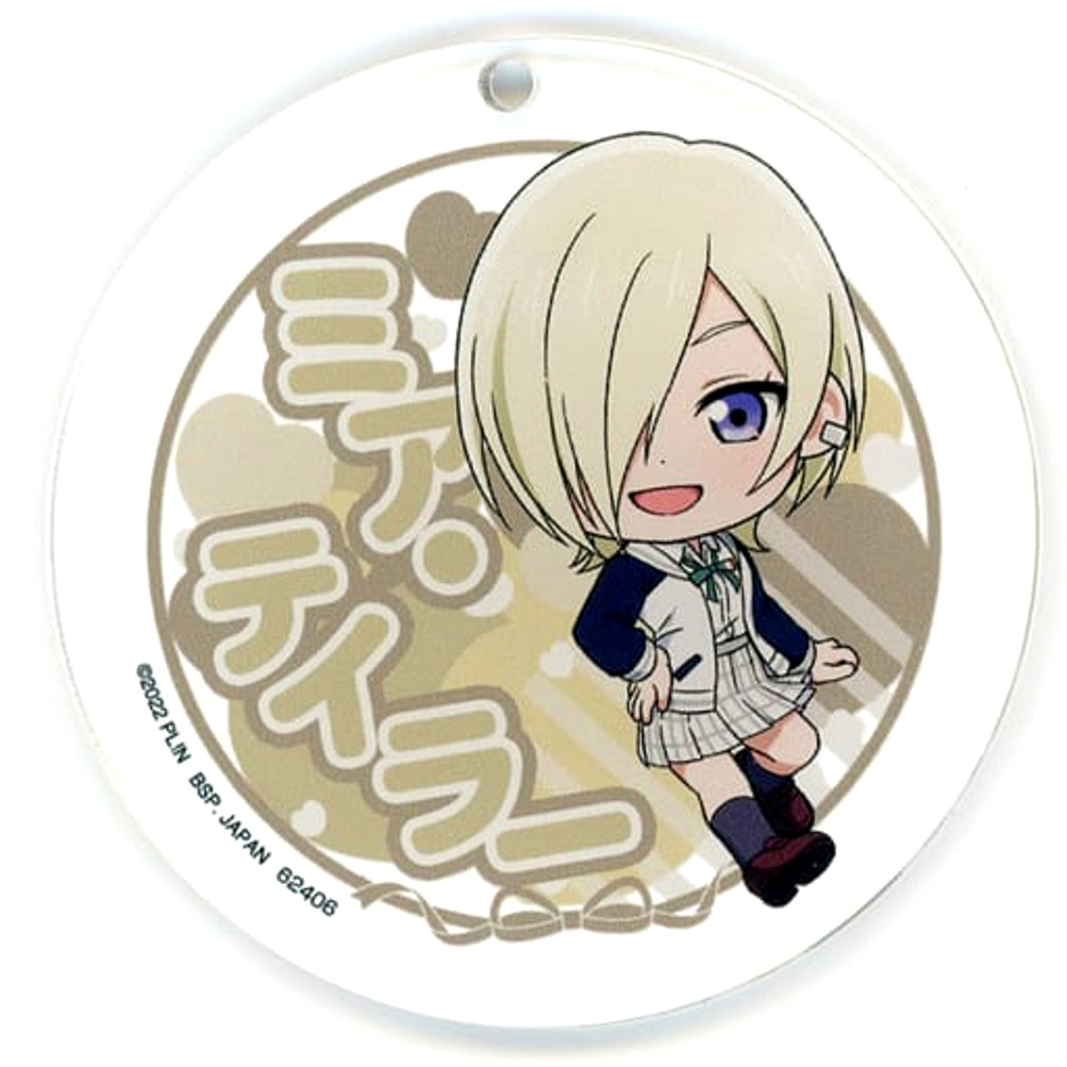 Love Live! Nijigasaki High School Idol Club Mia Taylor Ichiban Kuji Autumn Retro Modern Acrylic Mascot Kyunchara Illustrations Prize P [USED]