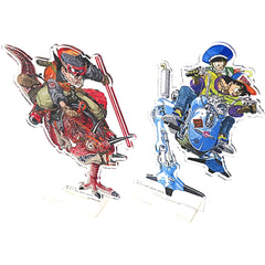 Dragon Ball Son Goku & Others All 2 Types Set Ichiban Kuji VS Omnibus Ultra Acrylic Stand Prize H Acrylic Stands [USED]