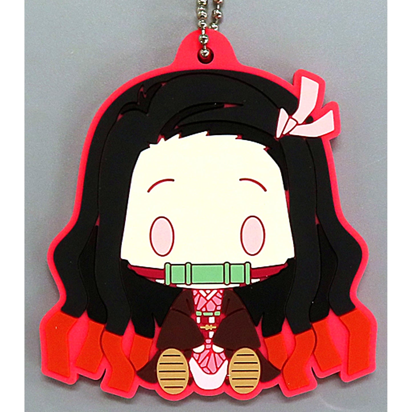 Nezuko Kamado Rubber Mascot Chokonokko Ichiban Kuji Demon Slayer Kimetsu no Yaiba Highest Ranking Swordsmen Hashira Prize G [USED]