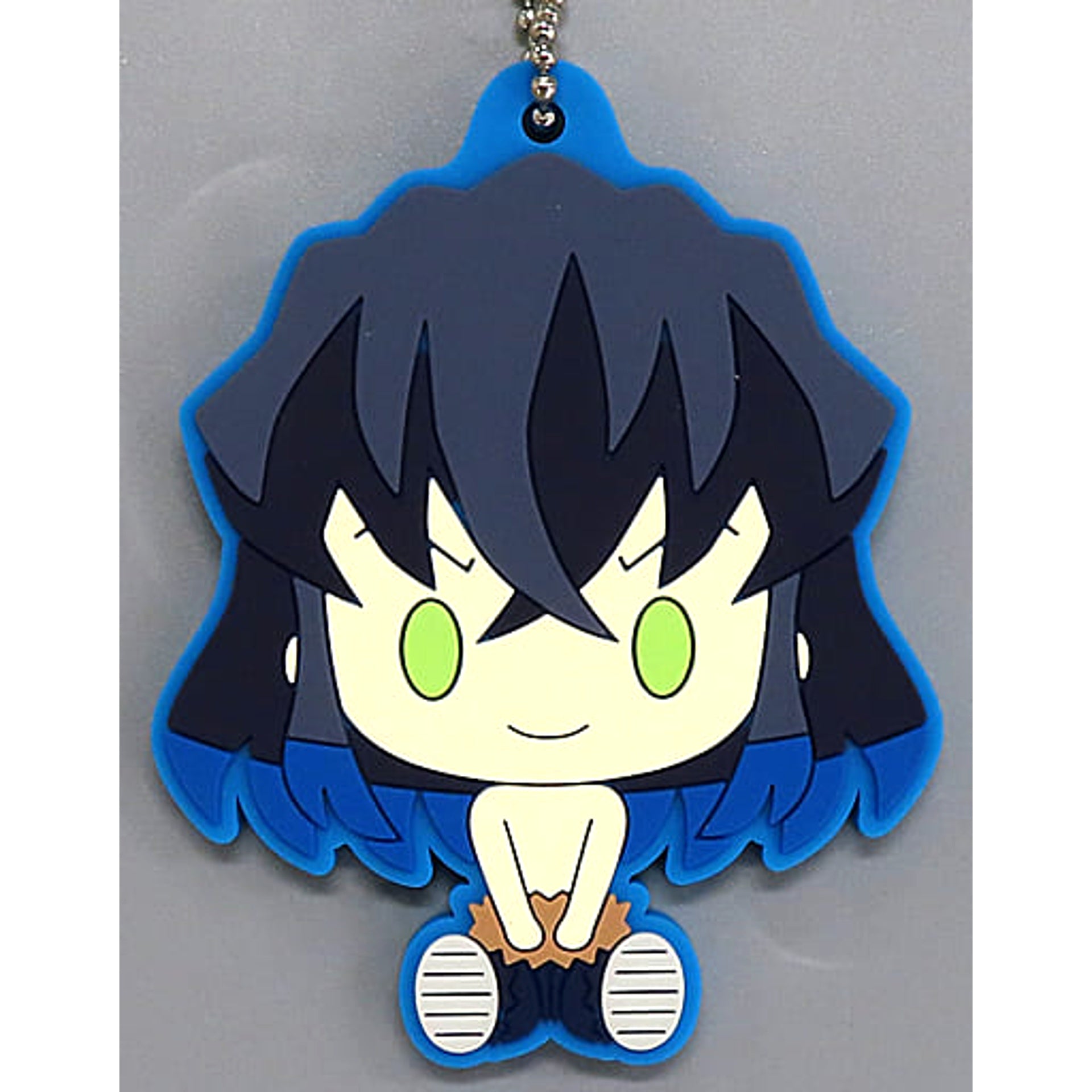 Demon Slayer: Kimetsu no Yaiba Inosuke Hashibira Ichiban Kuji The Highest Ranking Swordsman, Hashira. Rubber Mascot Chokonokko Prize G Keychains [USED]