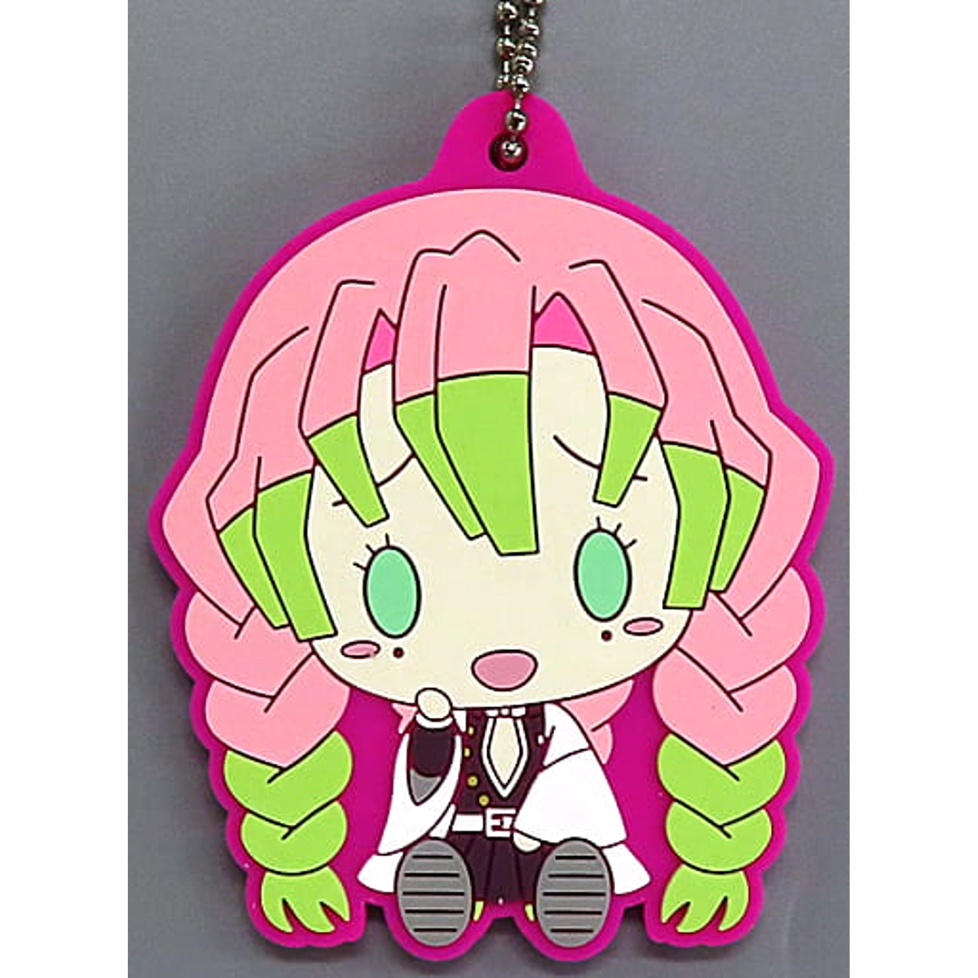 Demon Slayer: Kimetsu no Yaiba Mitsuri Kanroji Ichiban Kuji Chokonokko Top Class Swordsman Hashira Rubber Mascot Prize G [USED]