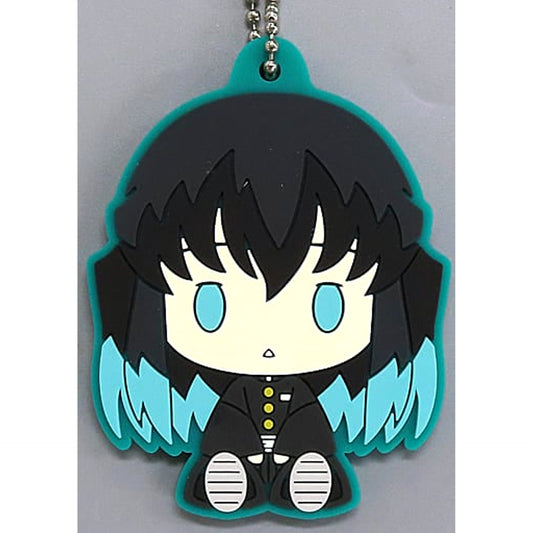 Demon Slayer: Kimetsu no Yaiba Muichirou Tokitou Ichiban Kuji The Highest Ranking Swordsman, Hashira. Rubber Mascot Chokonokko Prize G Keychains [USED]