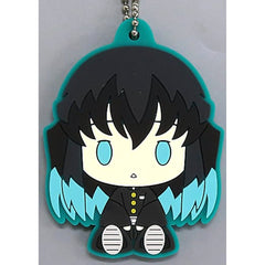 Demon Slayer: Kimetsu no Yaiba Muichirou Tokitou Ichiban Kuji The Highest Ranking Swordsman, Hashira. Rubber Mascot Chokonokko Prize G Keychains [USED]