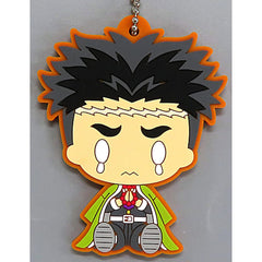 Demon Slayer: Kimetsu no Yaiba Gyomei Himejima Ichiban Kuji The Highest Ranking Swordsman, Hashira. Rubber Mascot Chokonokko Prize G Keychains [USED]