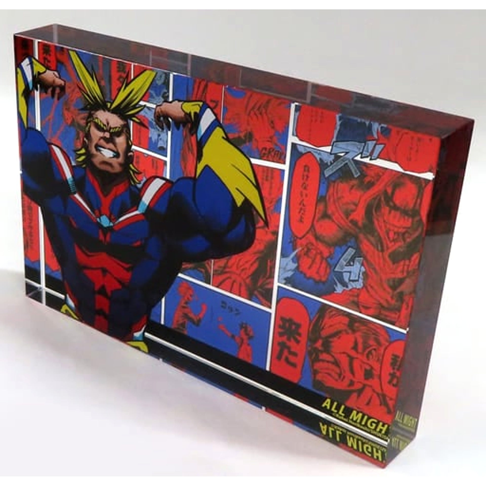 My Hero Academia All Might Heroes Acrylic Block 2022 Acrylic Item [USED]