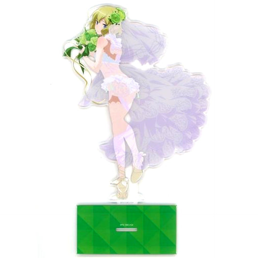 Ryu Lion Wedding Illustration Big Acrylic Stand GiGO Sega Shop Ltd Is It Wrong to Try to Pick Up Girls in a Dungeon? IV [USED]