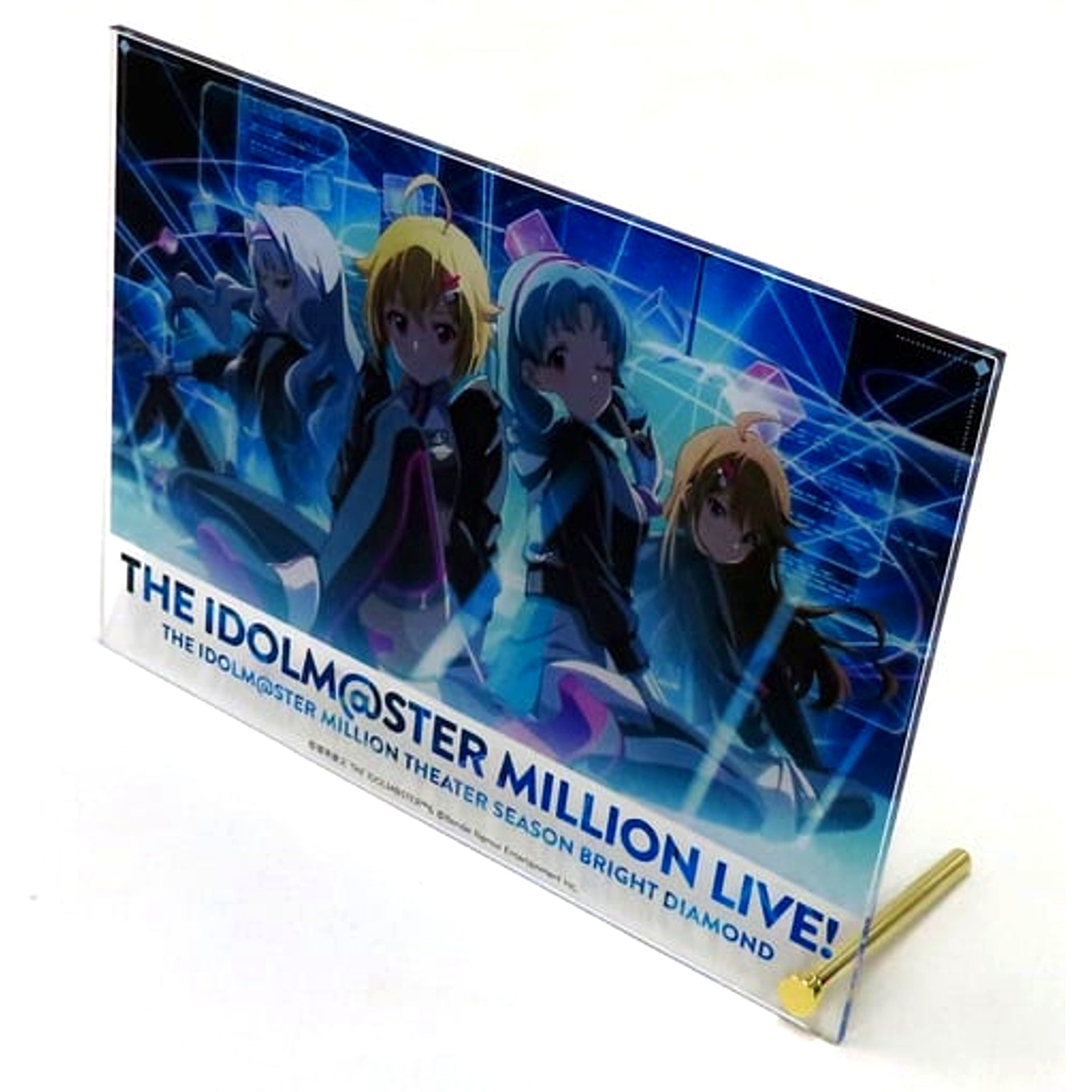 BRIGHT DIAMOND 01 THE IDOLM@STER Million Live! Acrylic Art [USED]
