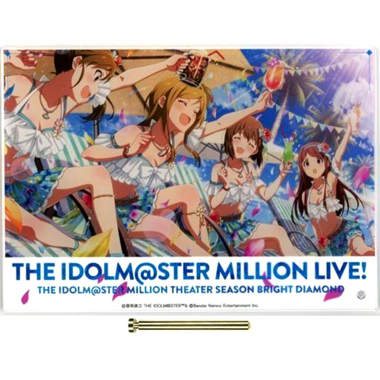 Bright Diamond THE IDOLM@STER Million Live! Acrylic Art [USED]