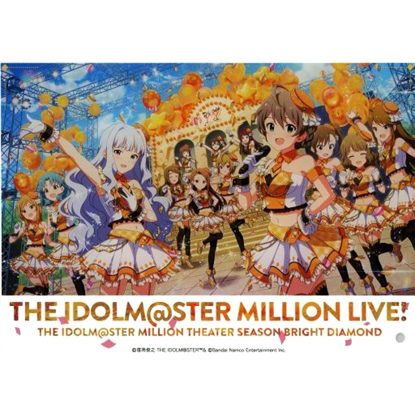 BRIGHT DIAMOND 04 Idolmaster Million Live! Acrylic Art [USED]