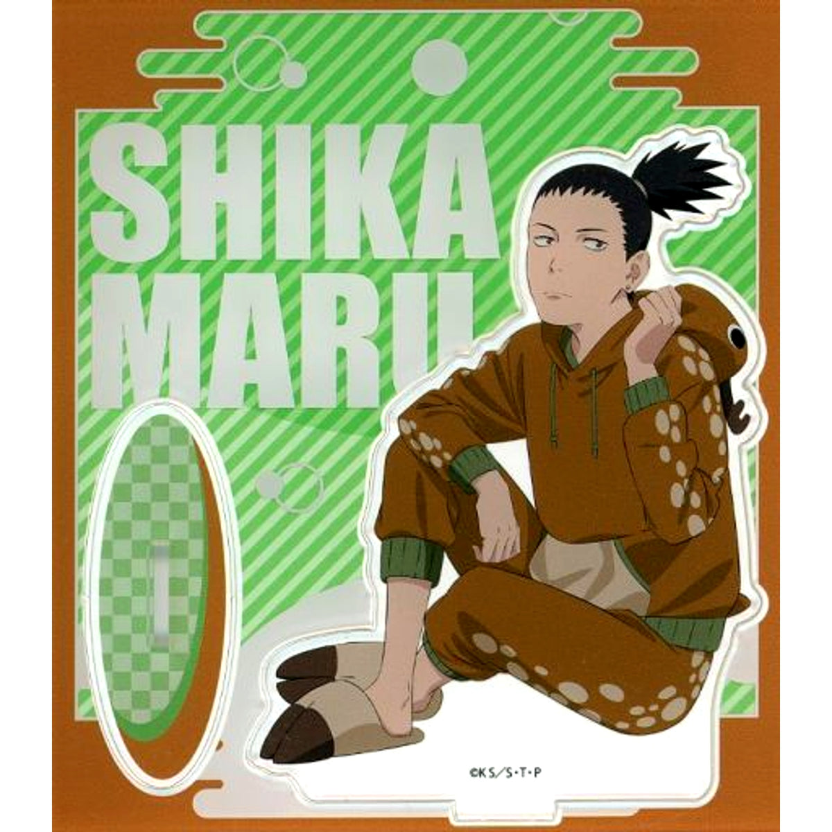 Shikamaru Nara Kigurumi Pajamas Ver. Acrylic Stand Naruto Shippuden [USED]