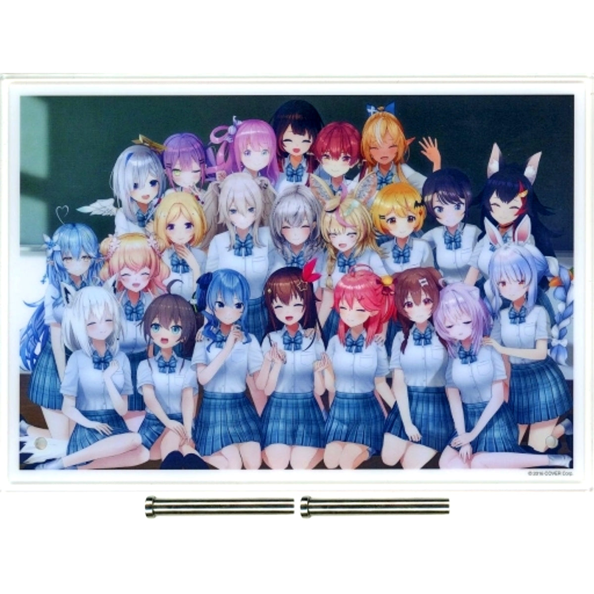 Group Single Group Photo Acrylic Panel PC Software Virtual YouTuber Hololive hololive ERROR Release Commemorative Special Set Bundle Bonus [USED]