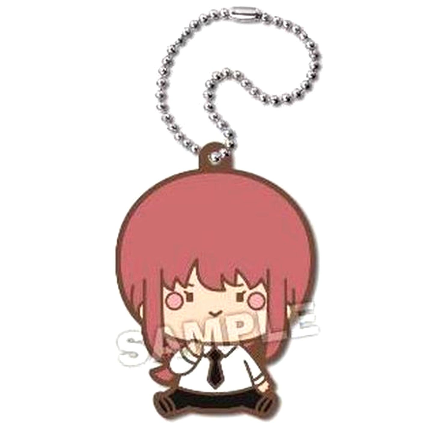 Makima Chainsaw Man Chubby Chubby Rubber Keychain [USED]
