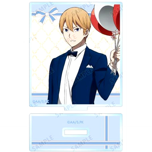 Miyuki Shirogane A Kaguya-sama Love is War Ultra Romantic Illustration Trading Acrylic Stand Kaguya Birthday ver. [USED]
