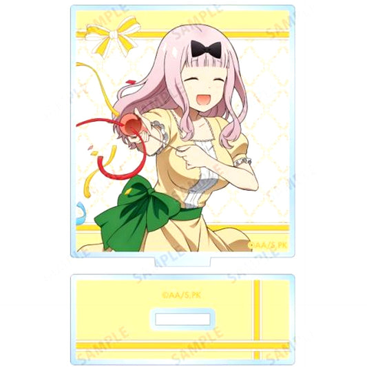 Chika Fujiwara A Kaguya-sama Love is War Ultra Romantic Illustration Trading Acrylic Stand Kaguya Birthday ver. [USED]