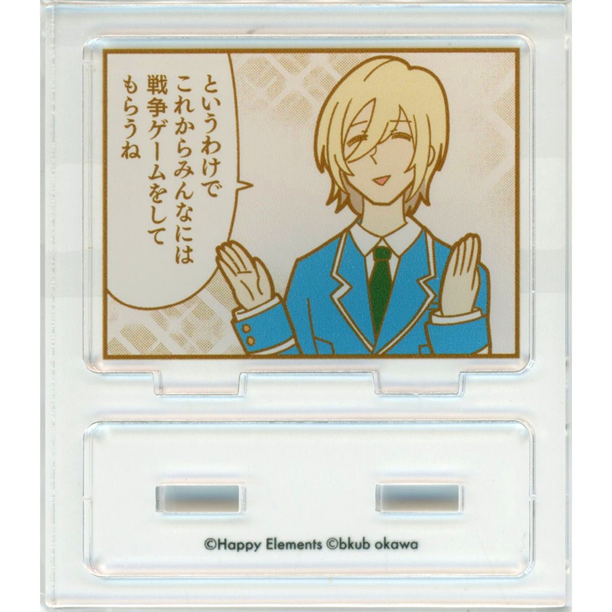 Eichi Tenshouin Ensemble Stars!! Trading Acrylic Stand Vol.1 Bkub Okawa Ensemble Bukubu Stars! Animate Girls Festival 2022 Goods [USED]
