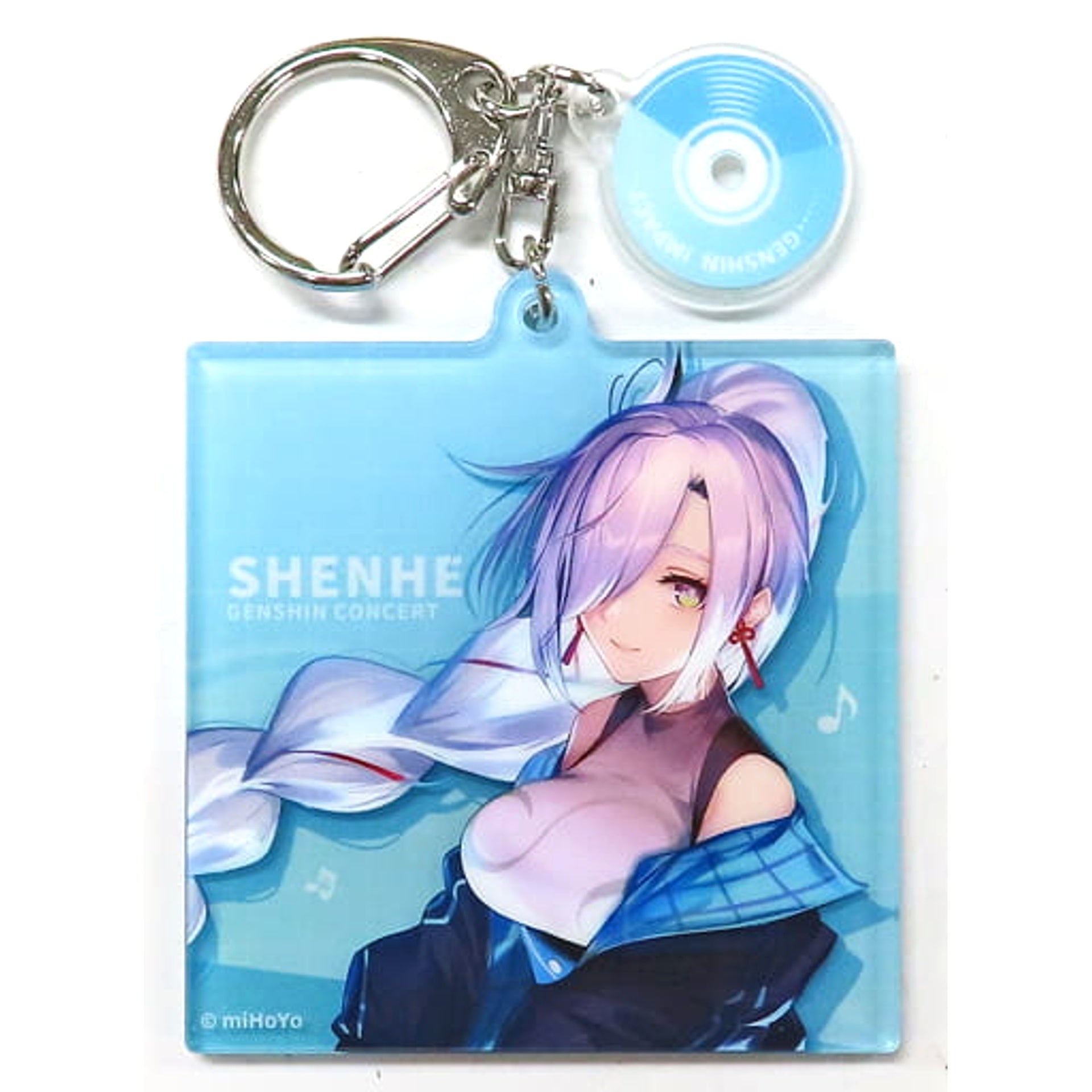 Genshin Shenhe Acrylic Keychain Online Concert 2022 Keychains [USED]