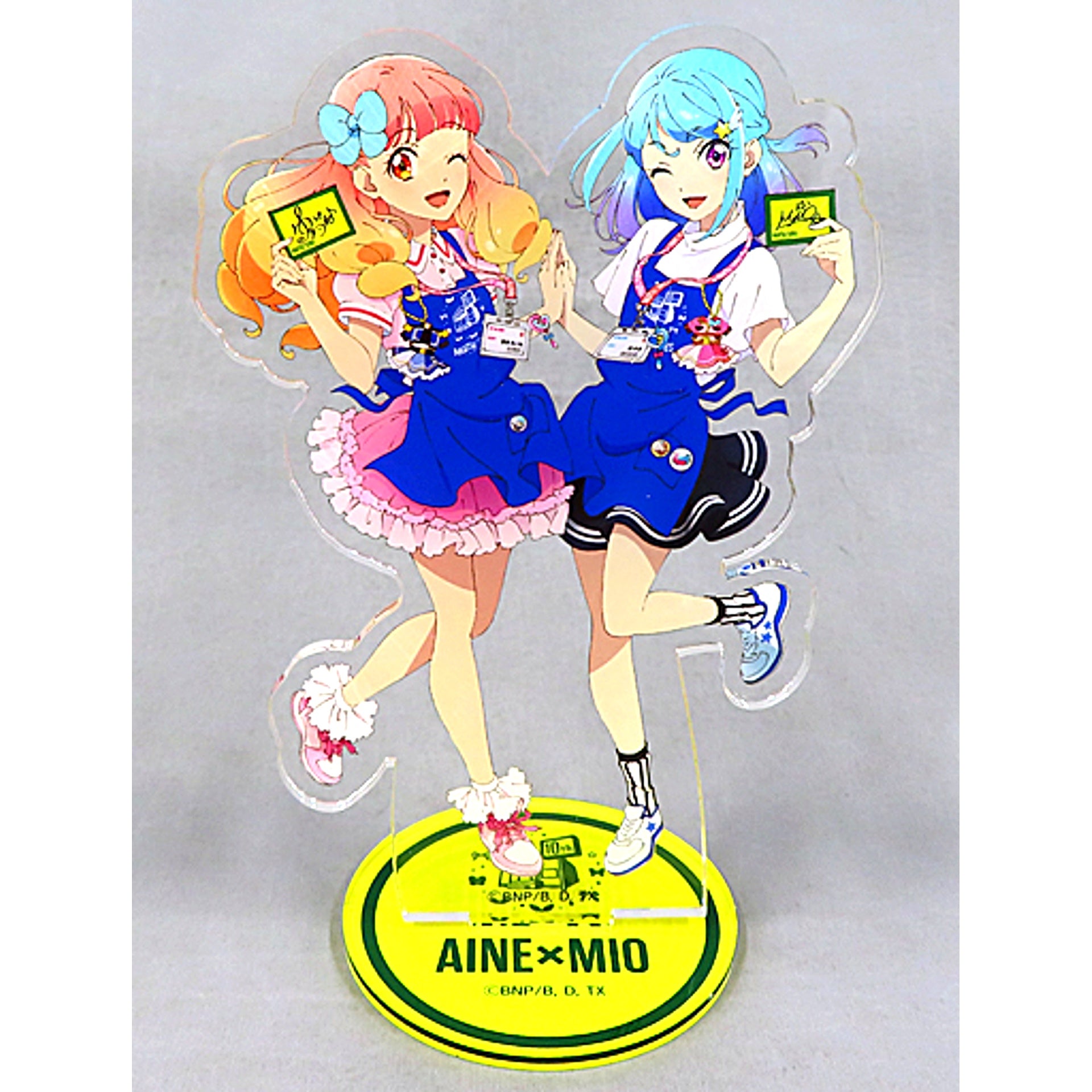 Aine Yuki & Mio Minato Character Stand All Aikatsu! x Village Vanguard Vol. 4 [USED]