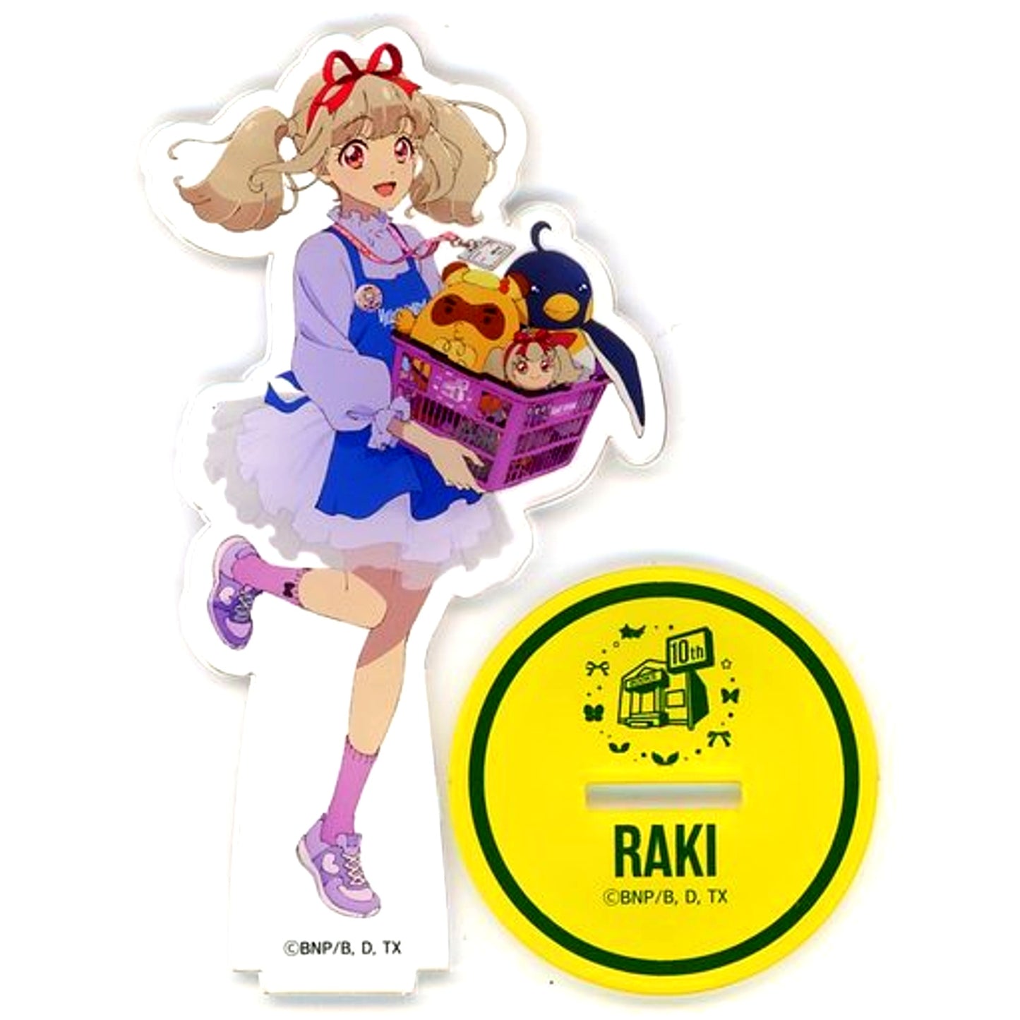 Raki Kiseki Character Stand All Aikatsu! x Village Vanguard Vol. 4 [USED]