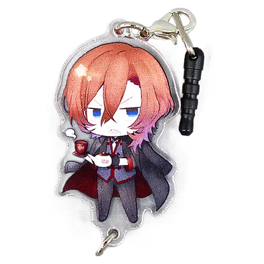 Chuya Nakahara China Ver. Limited Edition Pattern Bungo Stray Dogs Chain Collection animate Limited [USED]