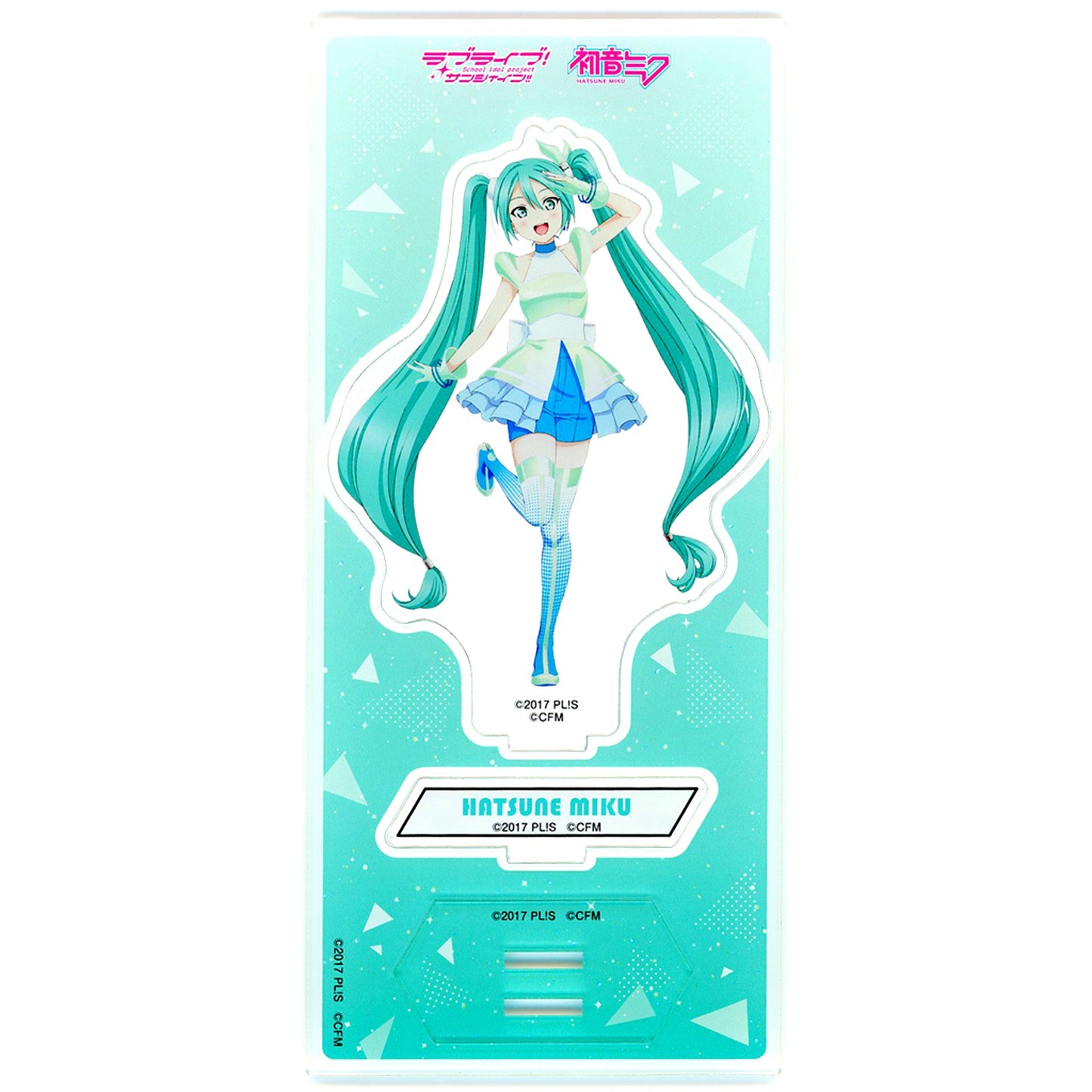 Hatsune Miku Acrylic Stand Love Live! Sunshine!! x Hatsune Miku [USED]