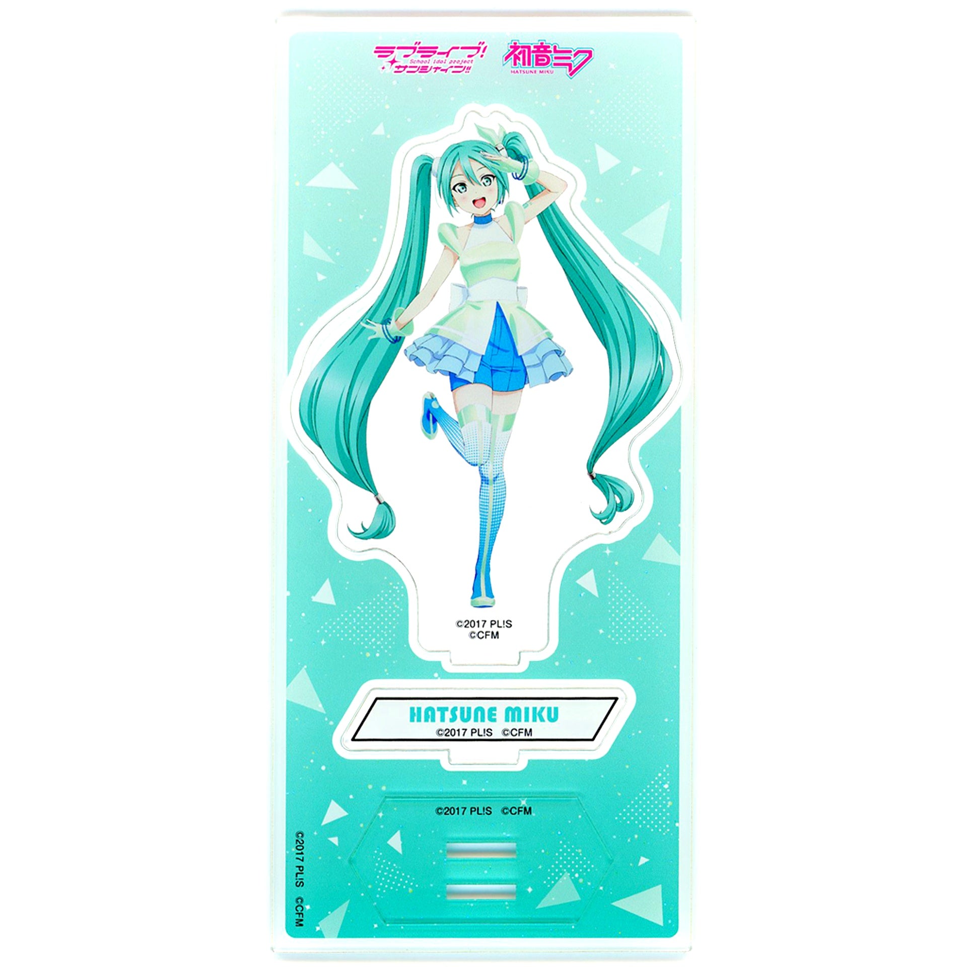 Hatsune Miku Acrylic Stand Love Live! Sunshine!! x Hatsune Miku [USED]