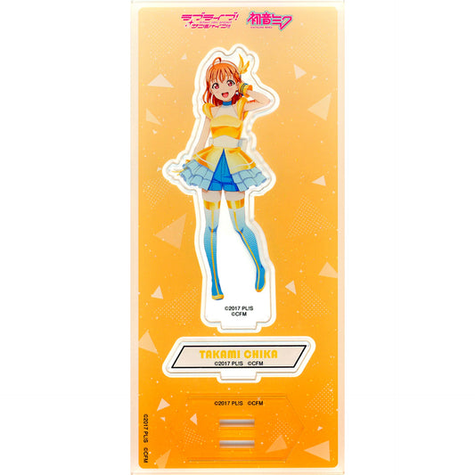 Chika Takami Acrylic Stand Love Live! Sunshine!! x Hatsune Miku [USED]